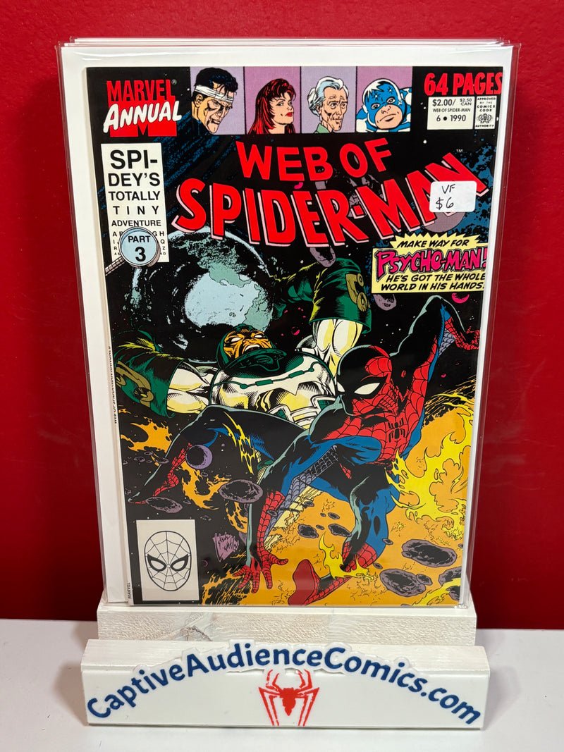 Web of Spider-Man, Vol. 1 Annual #6 - VF