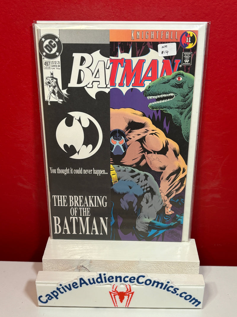 Batman, Vol. 1 #497 - NM