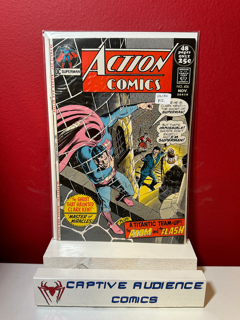 Action Comics, Vol. 1 #406 - VG/FN
