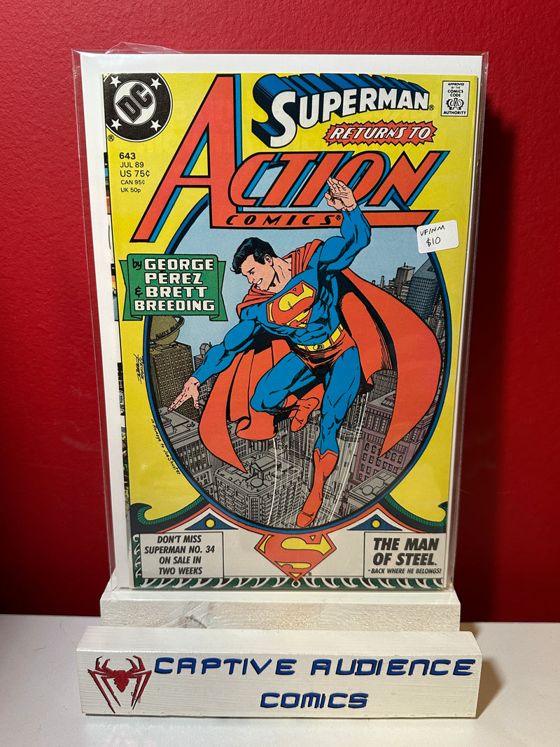 Action Comics, Vol. 1 #643 - VF/NM