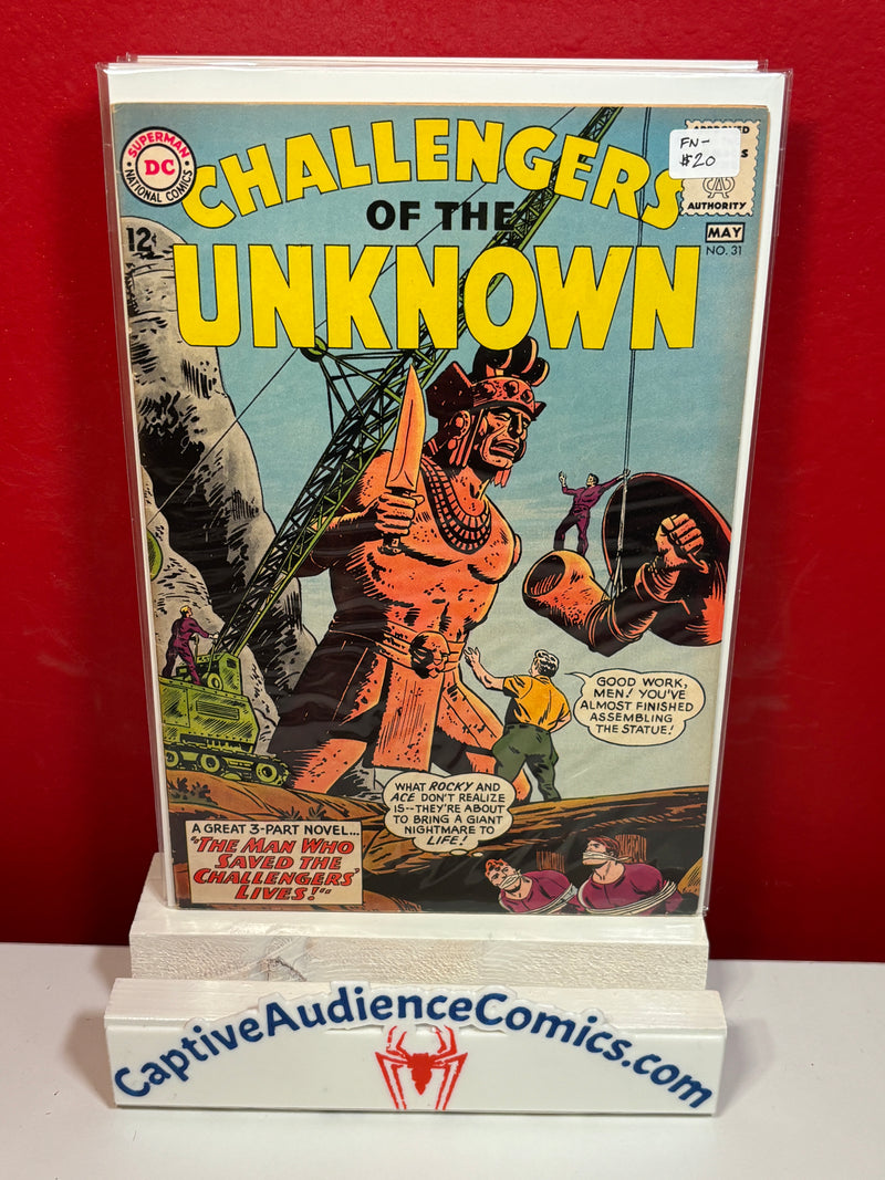 Challengers of the Unknown, Vol. 1 #31 - FN-