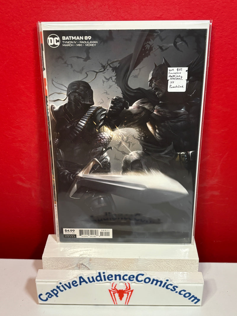 Batman, Vol. 1 #89 - Francessco Mattina Variant - 1st Punchline - NM