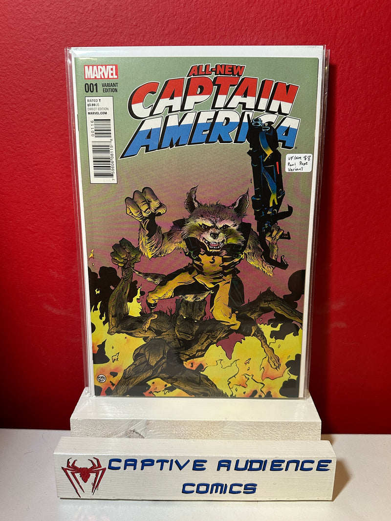 All-New Captain America #1 - Paul Pope Variant - VF/NM