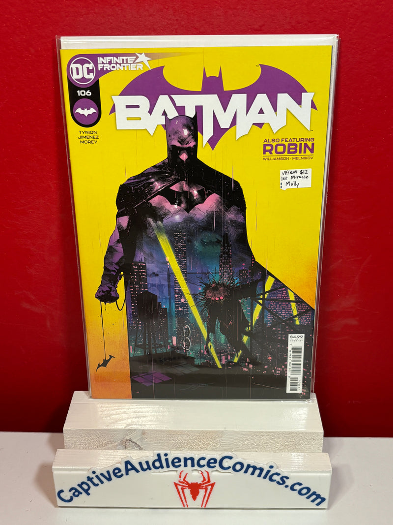 Batman, Vol. 1 #106 - 1st Miracle Molly - VF/NM