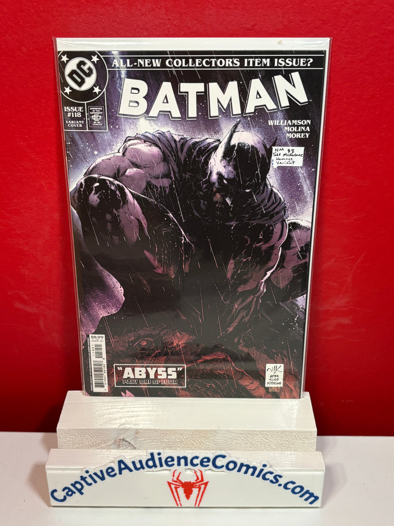 Batman, Vol. 1 #118 - Todd McFarlane Homage Variant - NM