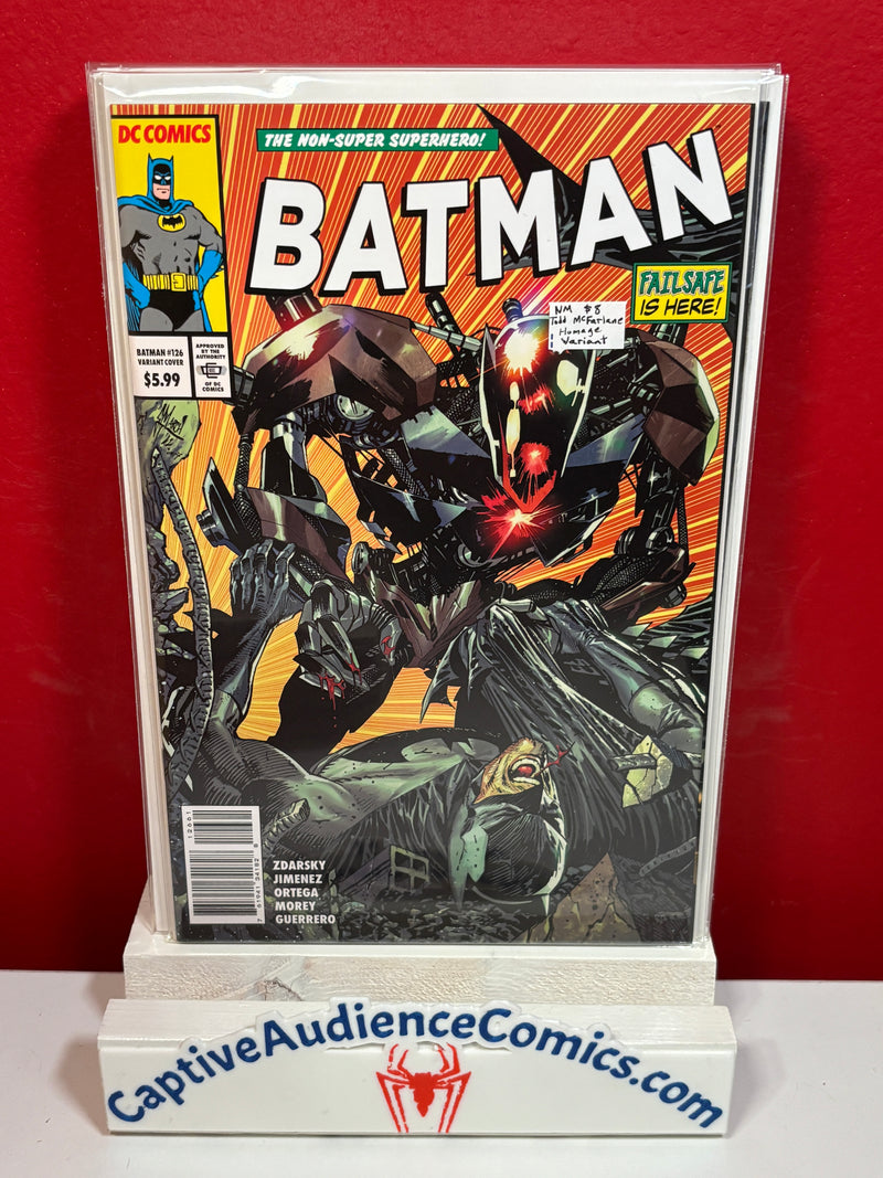 Batman, Vol. 1 #126 - Todd McFarlane Homage Variant - NM