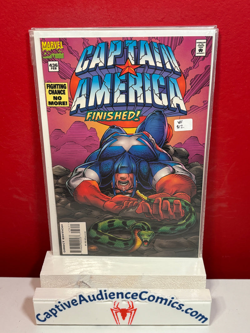 Captain America, Vol. 1 #436 - VF