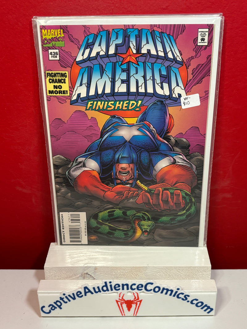 Captain America, Vol. 1 #436 - VF-