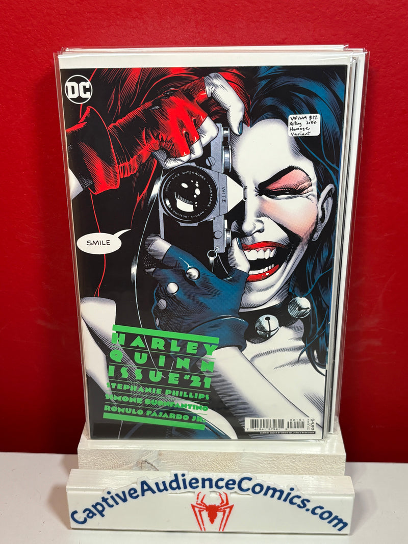 Harley Quinn, Vol. 2 #21 - Killing Jake Homage Variant - VF/NM