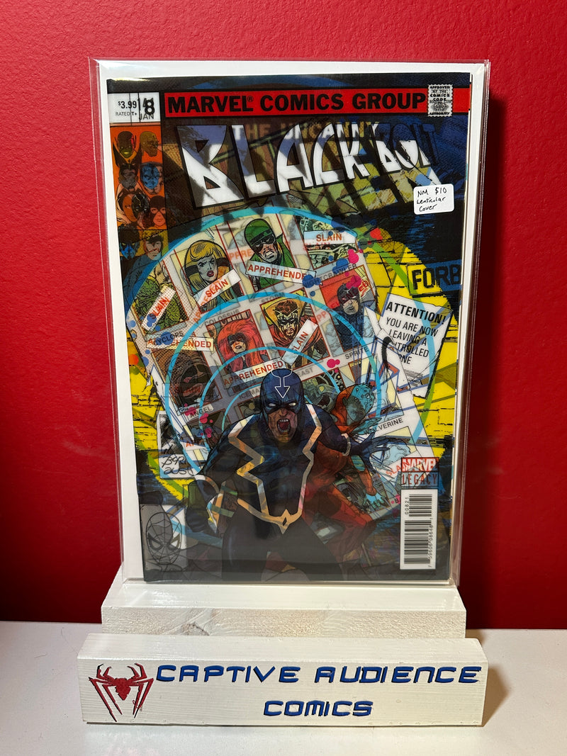 Black Bolt #8 - Lenticular Cover - NM