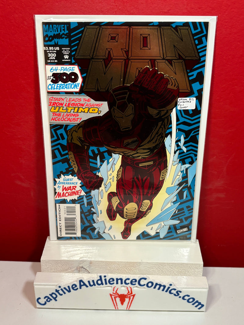 Iron Man, Vol. 1 #300 - Embossed Foil Cover - VF/NM