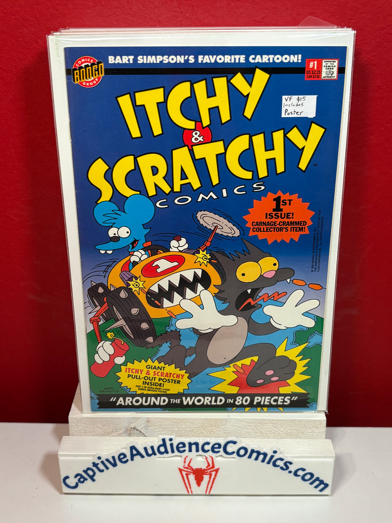 Itchy & Scratchy Comics #1 - Includes Poster - VF