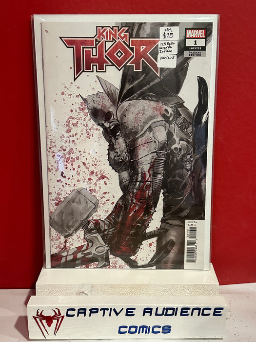 King Thor #1 - 1:25 Ratio Garardo Zaffino Variant - NM