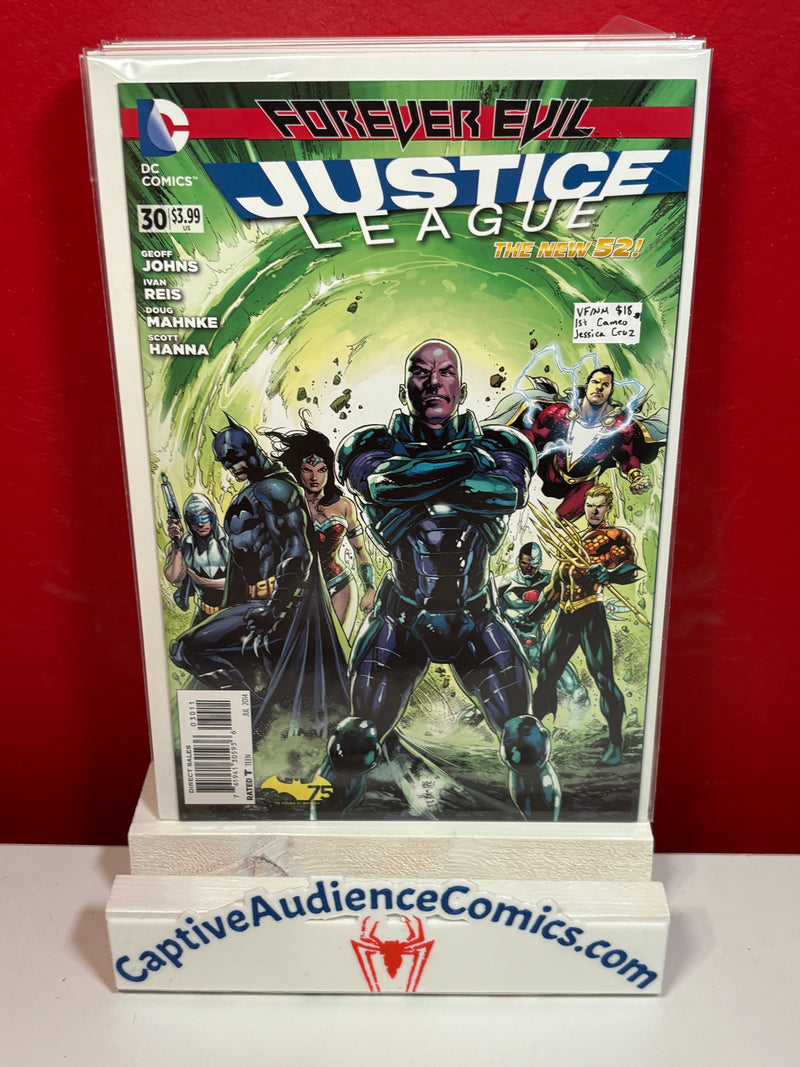 Justice League, Vol. 1 #30 - 1st Cmaeo Jessica Cruz - VF/NM