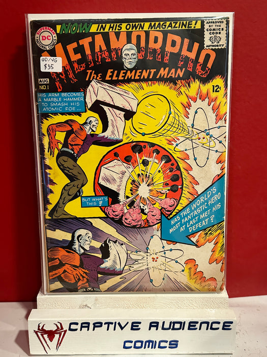 Metamorpho, Vol. 1 #1 - GD/VG