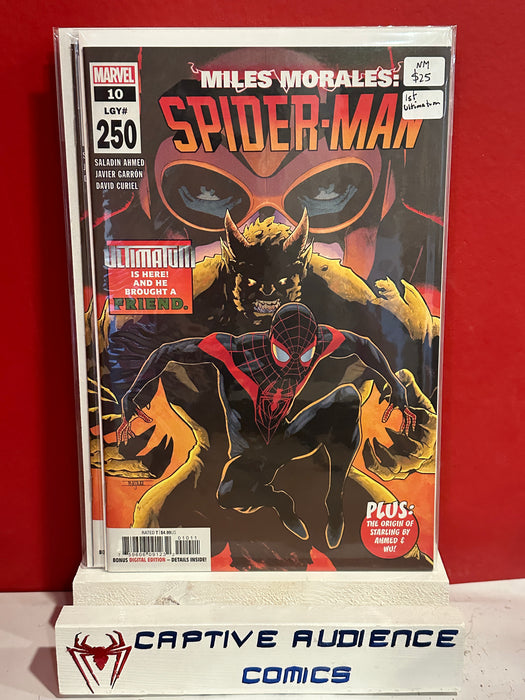 Miles Morales: Spider-Man #10 - 1st Ultimatum - NM