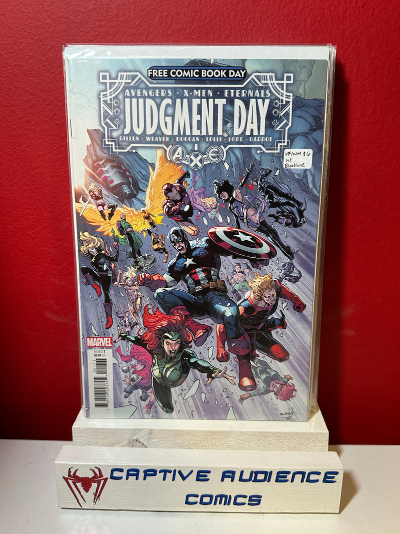 Free Comic Book Day 2022 (The Avengers / X-Men / Eternals: Judgment Day) #1 - 1st Bloodline - VF/NM