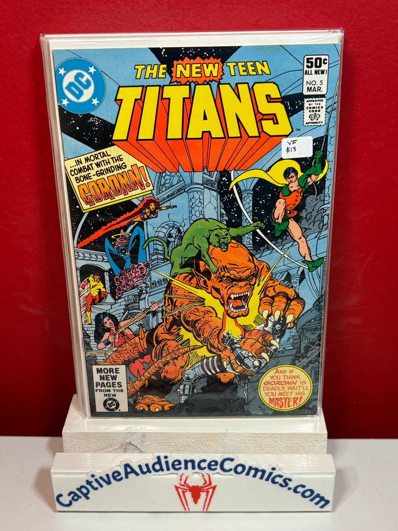 New Teen Titans, The Vol. 1 #5 - VF