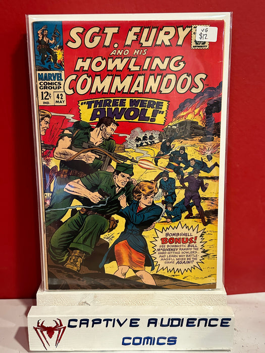 Sgt. Fury and His Howling Commandos #42 - VG