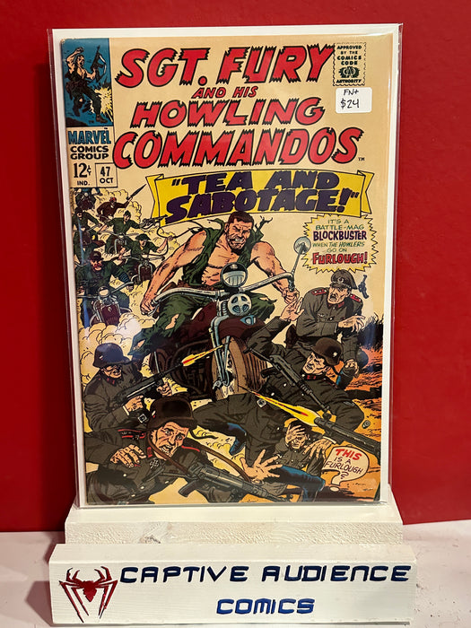 Sgt. Fury and His Howling Commandos #47 - FN+