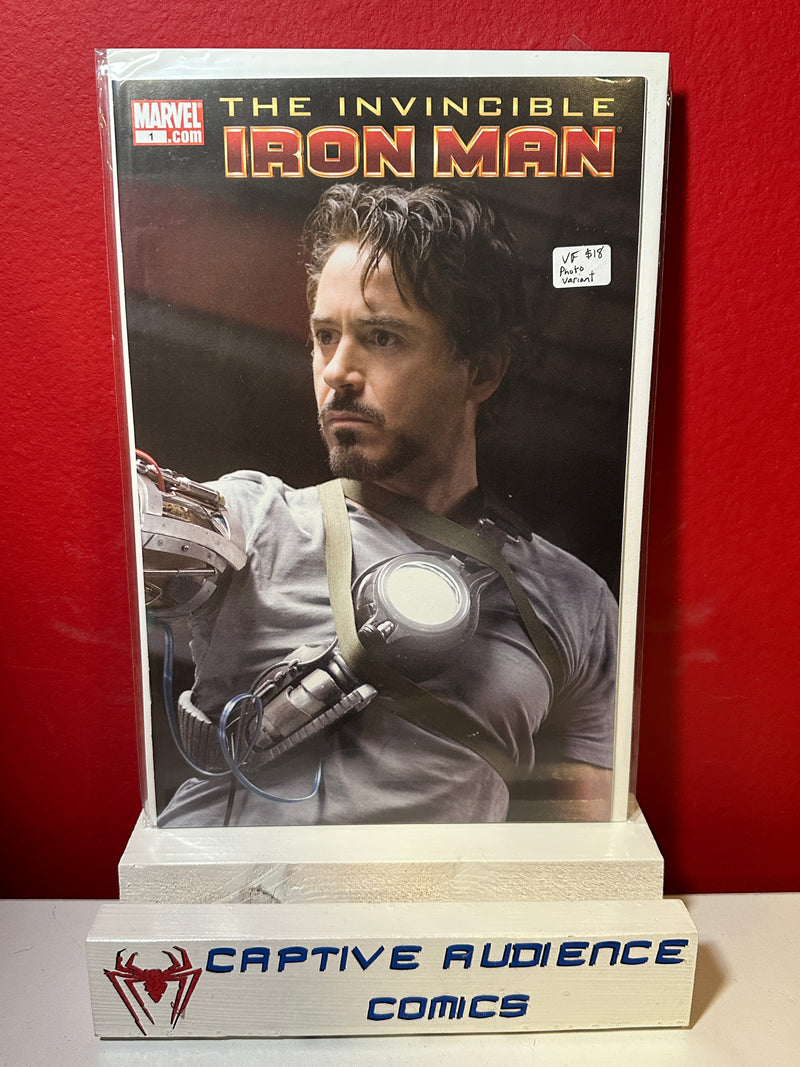 Invincible Iron Man, Vol. 1 #1 - Photo Variant - VF