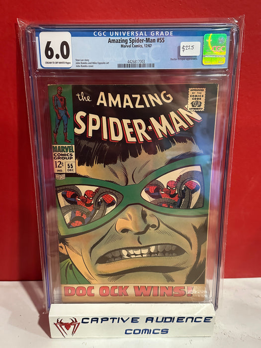 Amazing Spider-Man, The Vol. 1 #55 - CGC 6.0