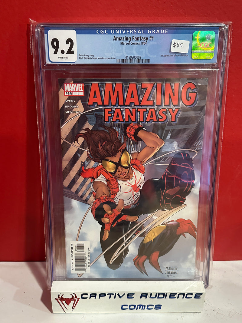 Amazing Fantasy, Vol. 2 #1 - 1st Arana Anya Corazon - CGC 9.2