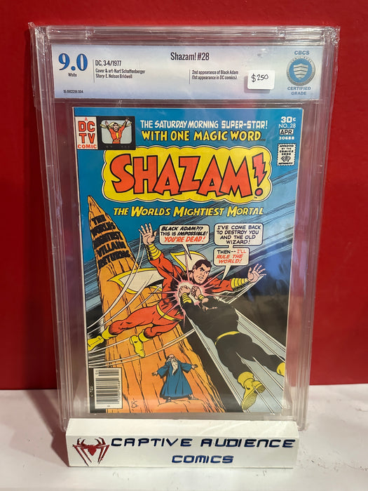 Shazam, Vol. 1 #28 - 1st DC Black Adam - CBCS 9.0