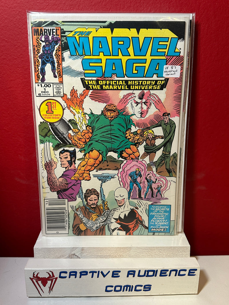 Marvel Saga, The #1 - Newsstand Variant - VF