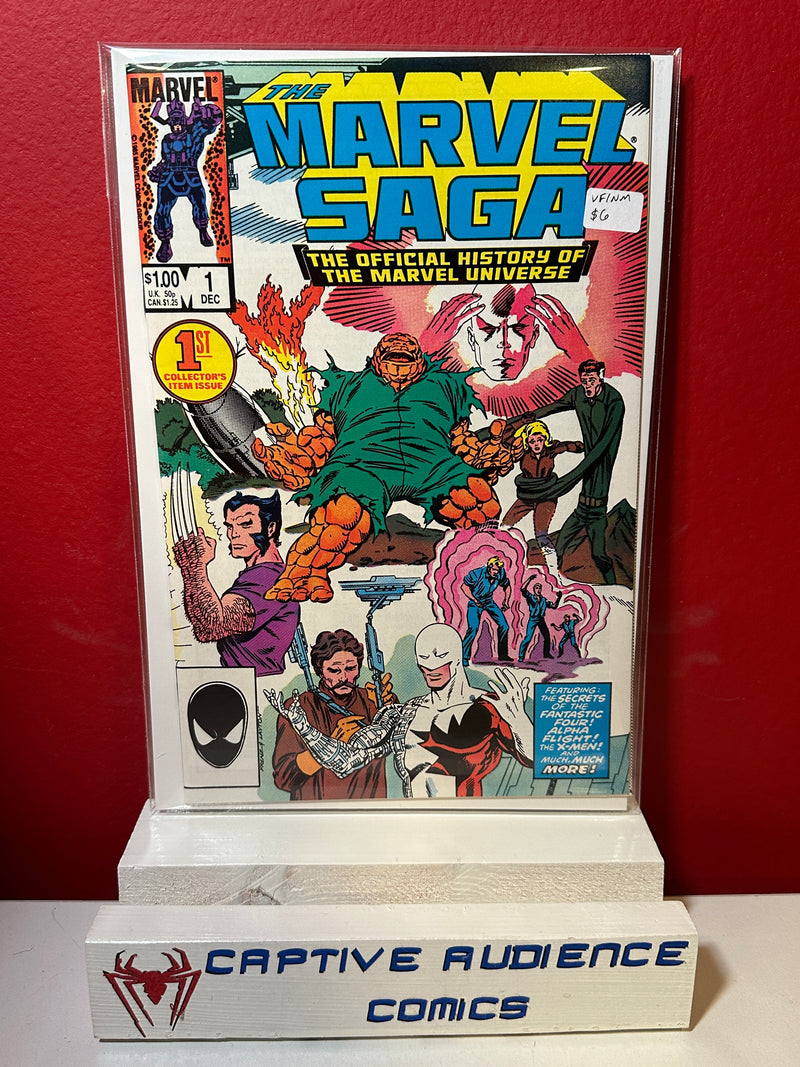 Marvel Saga, The #1 - Newsstand Variant - VF/NM