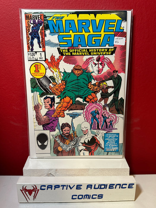 Marvel Saga, The #1 - Newsstand Variant - VF/NM
