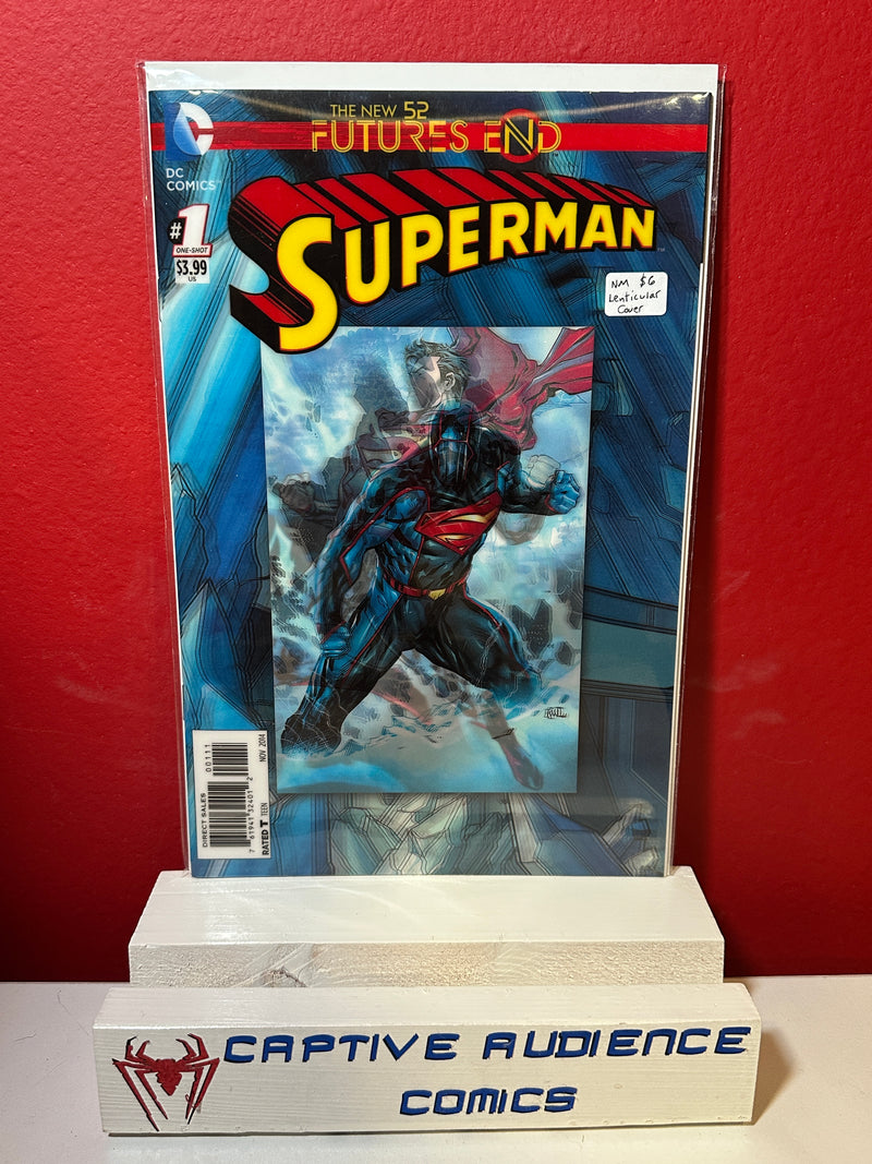 Superman: Futures End #1 - Lenticular Cover - NM