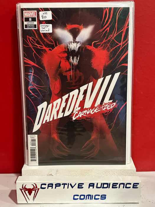 Daredevil, Vol. 6 #8 - Carnage-ized Variant - NM