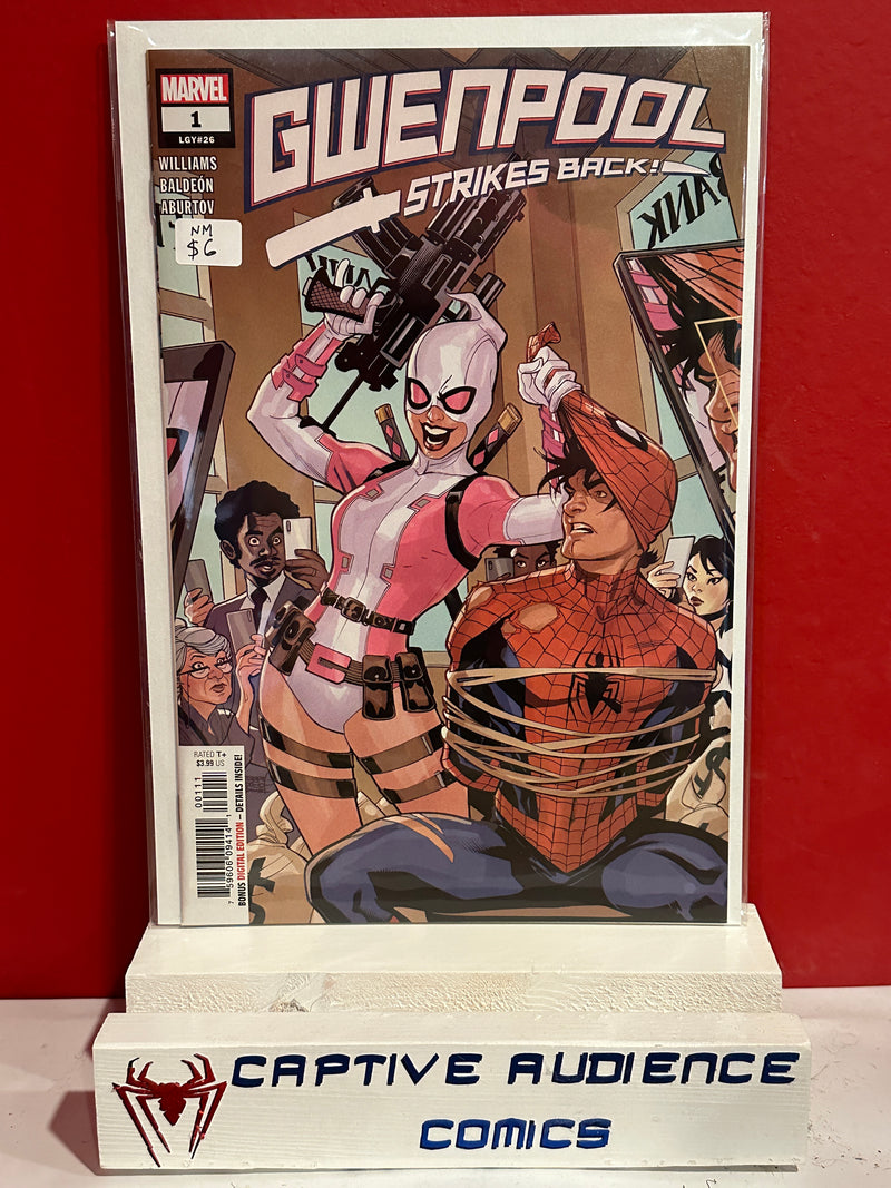 Gwenpool Strikes Back #1 - NM