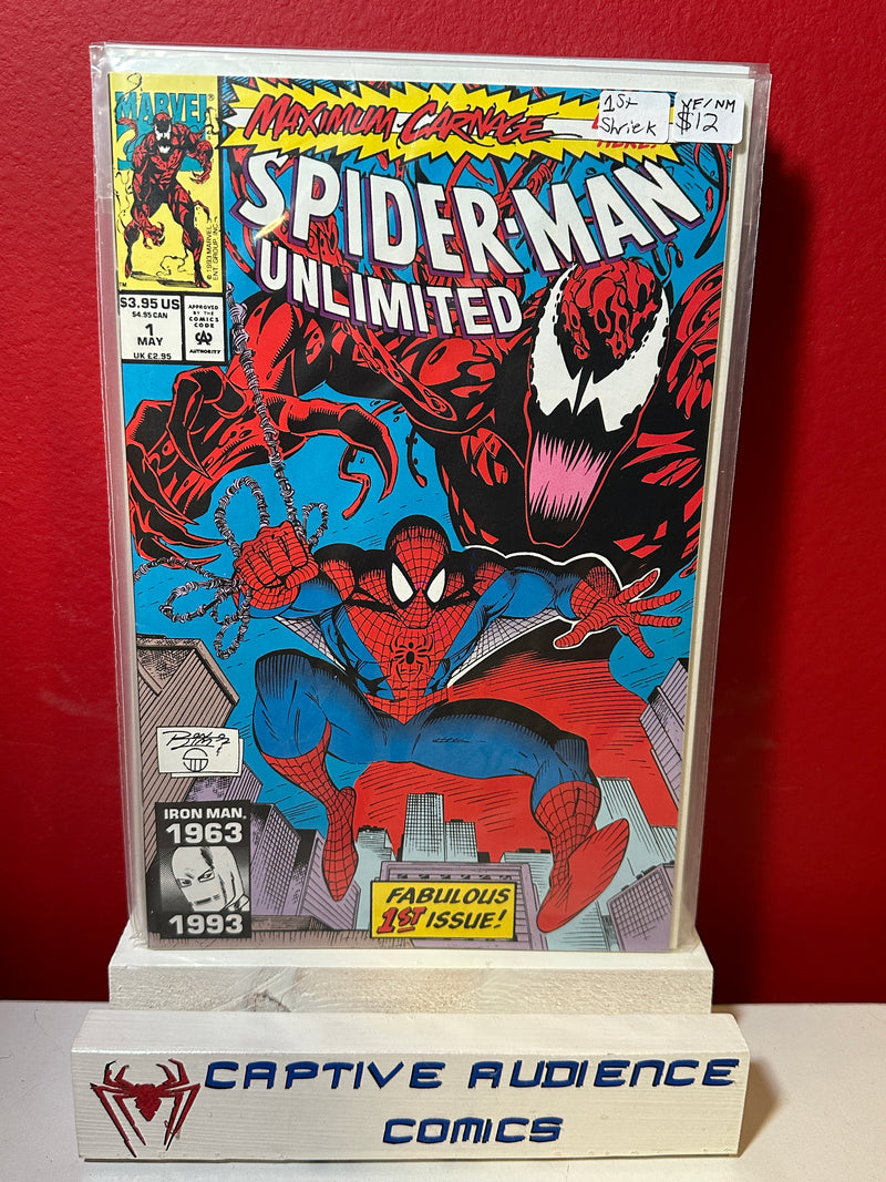 Spider-Man Unlimited, Vol. 1 #1 - 1st Shriek - VF/NM