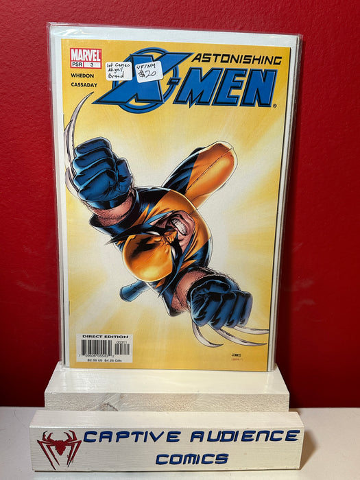 Astonishing X-Men, Vol. 3 #3 - 1st Cameo Abigail Brand - VF/NM