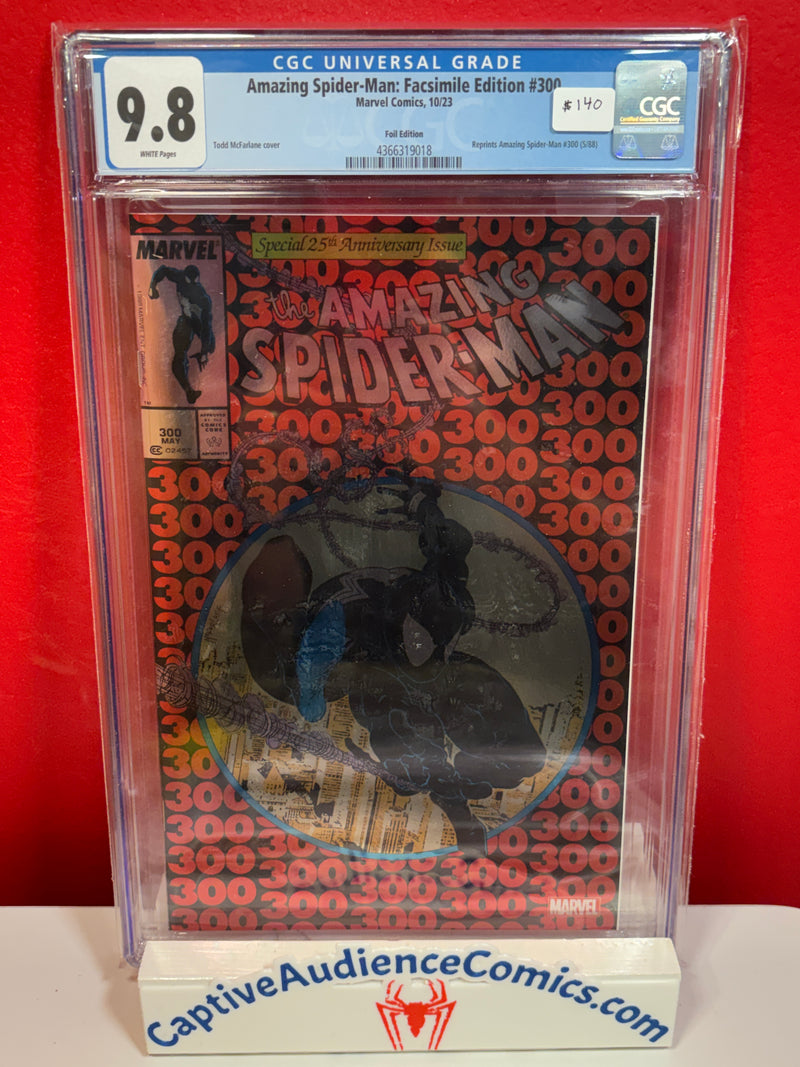 Amazing Spider-Man, Vol. 1 #300 - Facsimile Foil Edition - CGC 9.8