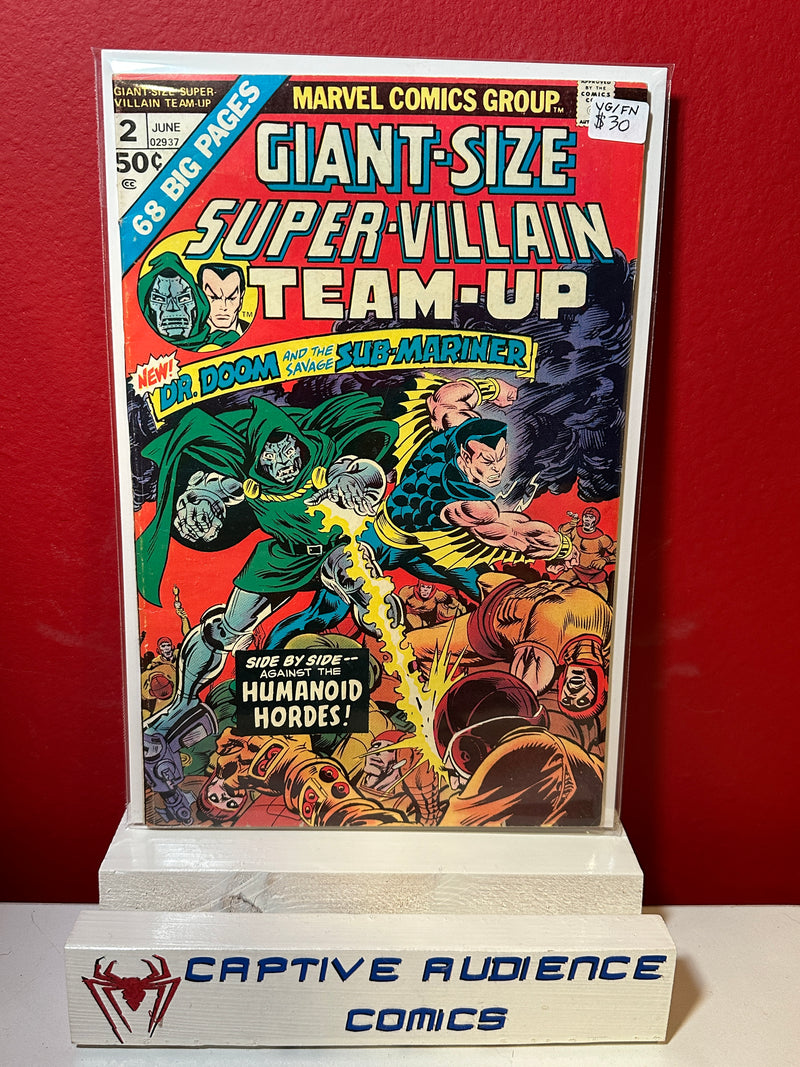 Giant-Size Super-Villain Team-Up #2 - VG/FN