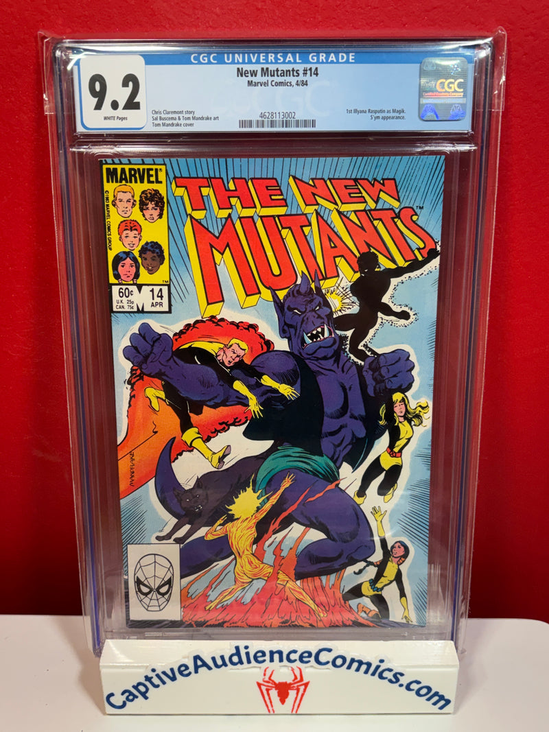 New Mutants, Vol. 1 #14 - 1st Illyana Rasputin as Magik - CGC 9.2