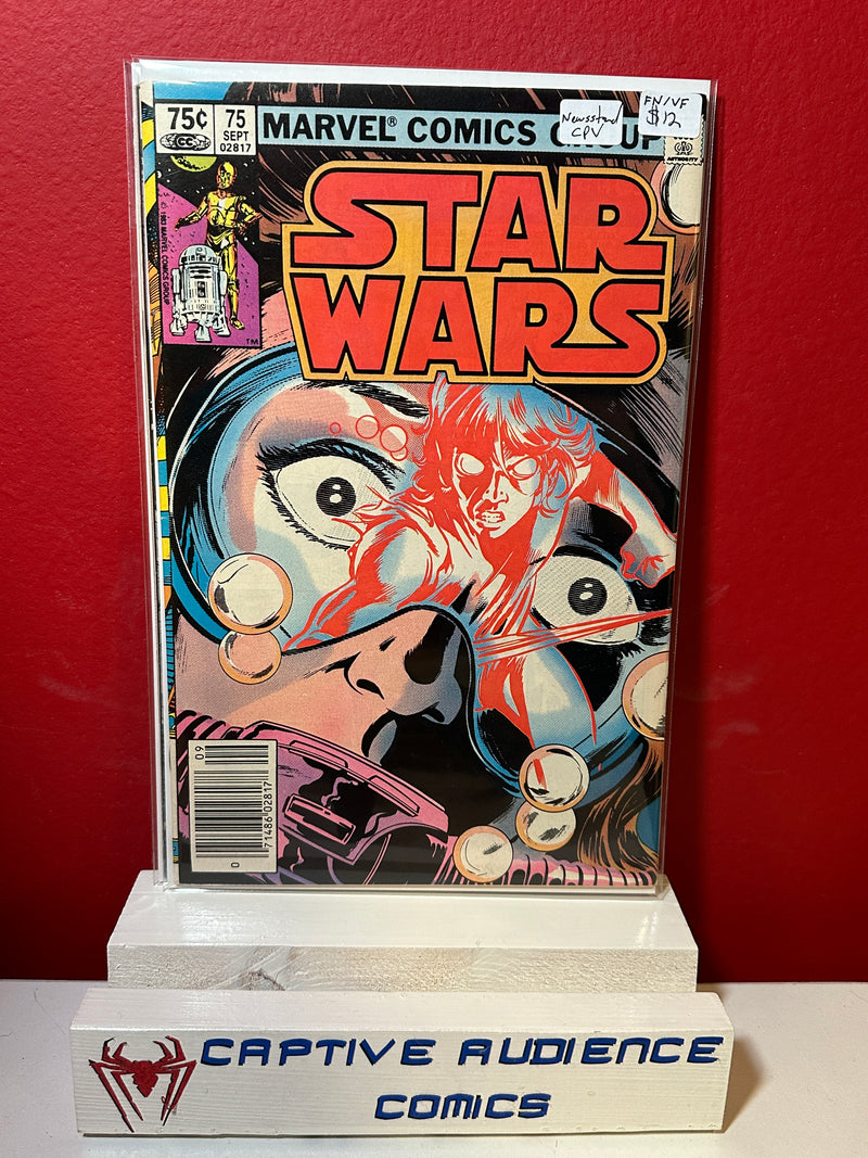 Star Wars, Vol. 1 #75 - Newsstand CPV - FN/VF