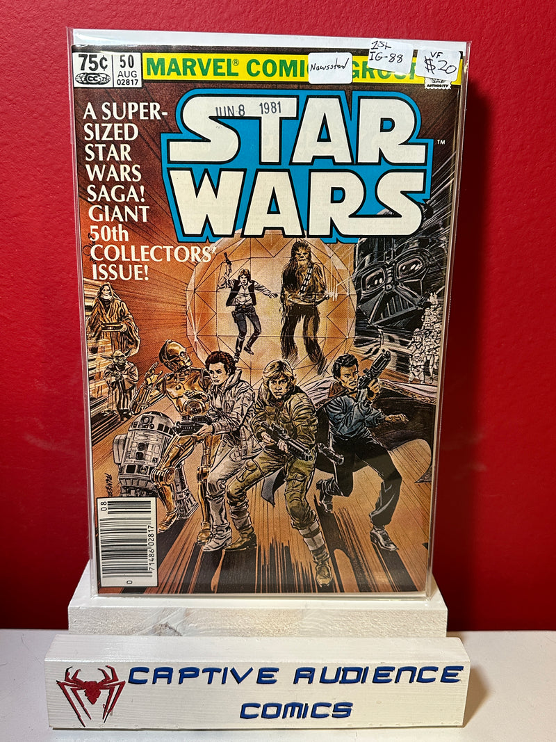 Star Wars, Vol. 1 #50 - Newsstand - 1st IG-88 - VF