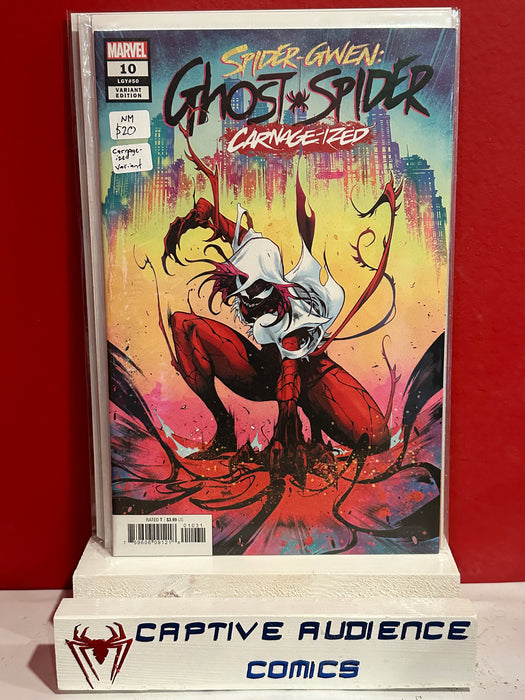 Spider-Gwen: Ghost Spider #10 - Carnage-ized Variant - NM