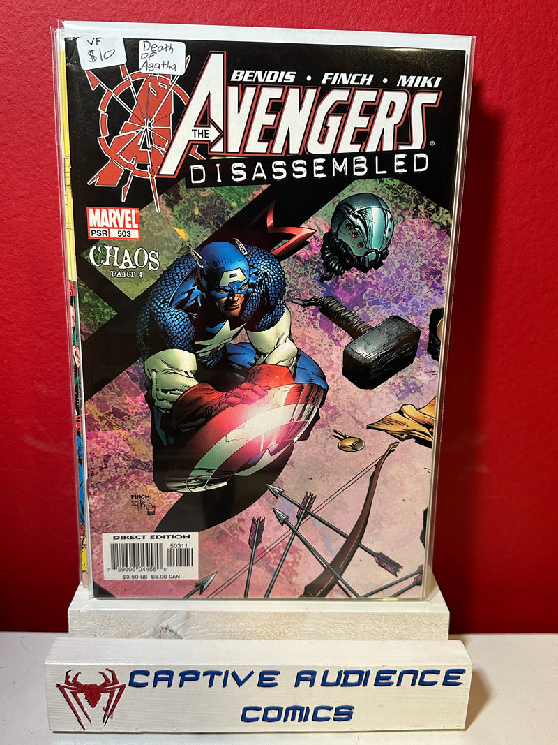 Avengers, The Vol. 3 #503 - Death of Agatha - VF