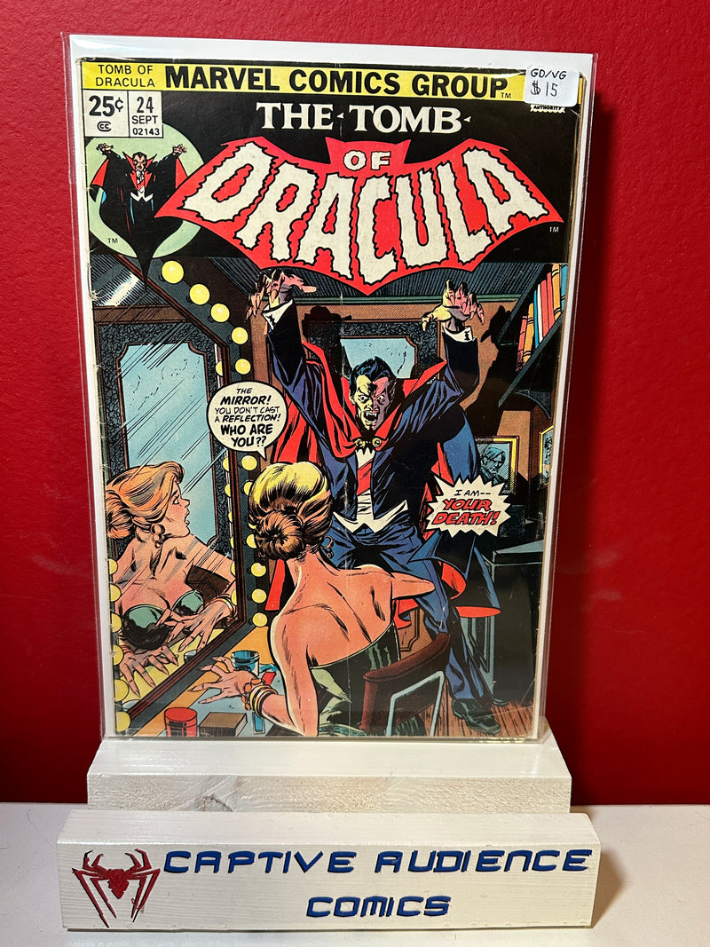 Tomb of Dracula, Vol. 1 #24 - GD/VG