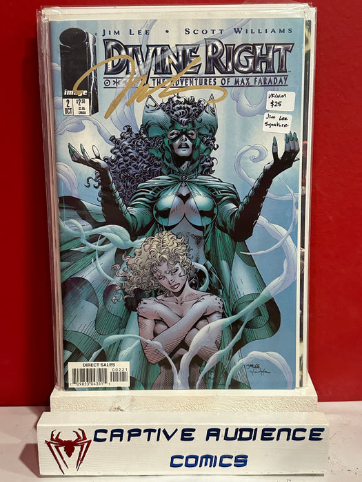 Divine Right #2 - Jim Lee Signature - VF/NM