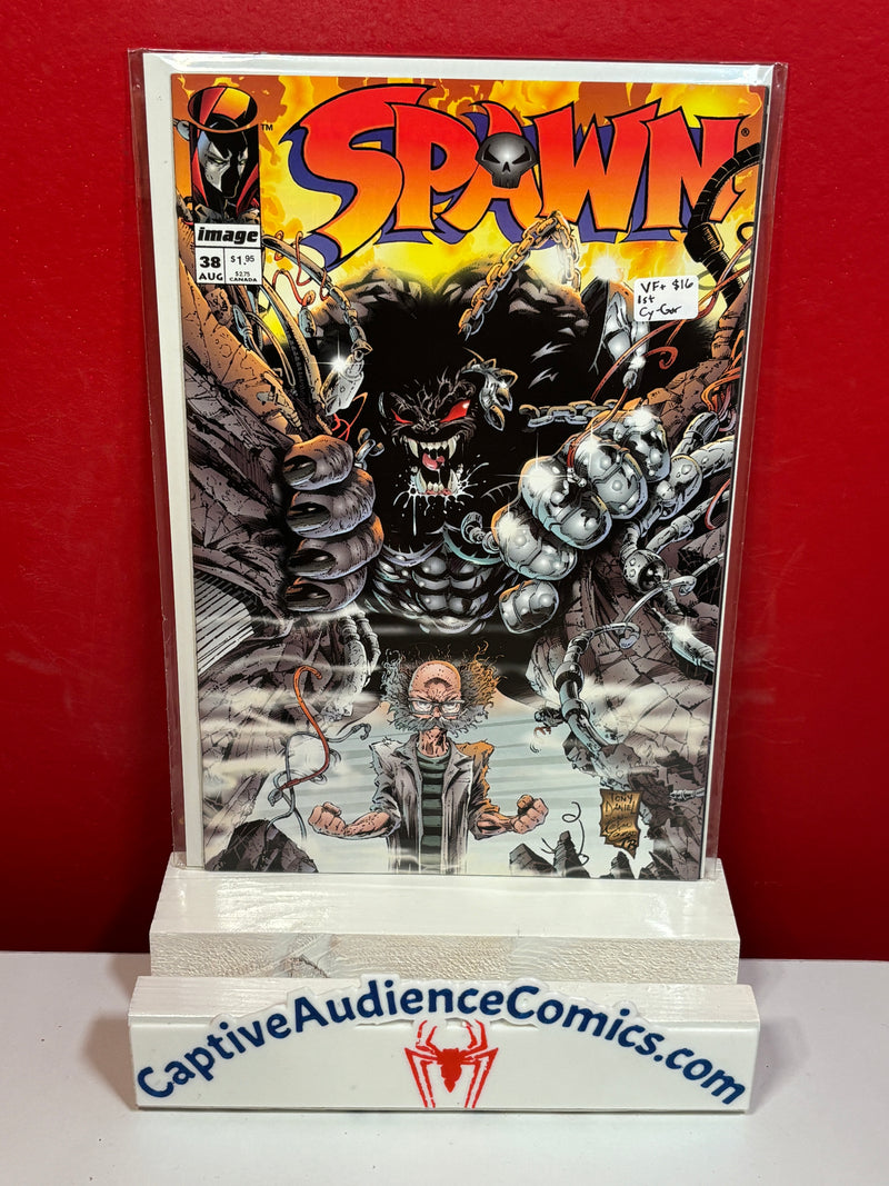 Spawn #38 - 1st Cy-Gor - VF+