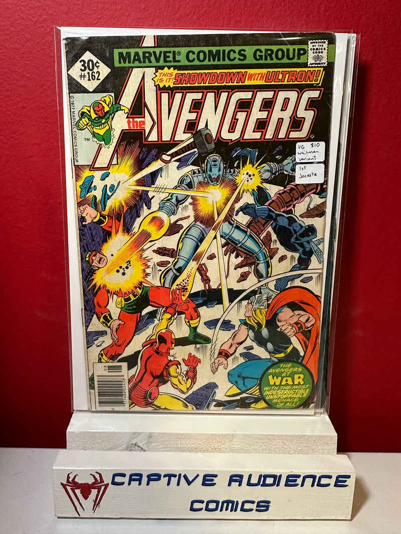 Avengers, The Vol. 1 #162 - Whitman Variant - 1st Jocaste - VG