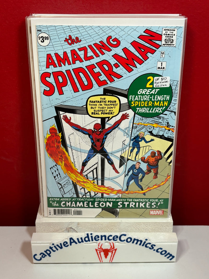 Amazing Spider-Man, The Vol. 1 #1 - Facsimile Edition - VF