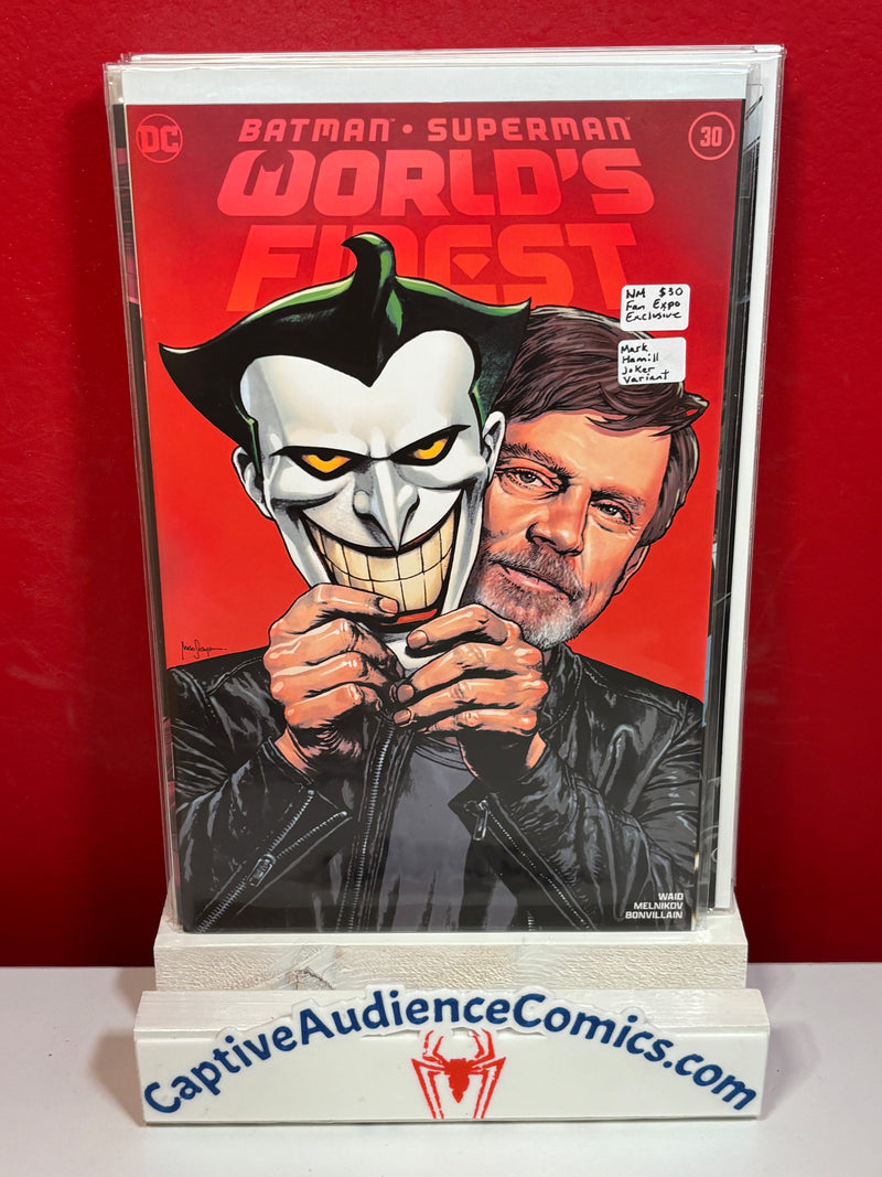 Batman / Superman: World's Finest #30 - Fan Expo Exlsuive - Mark Hamill Joker Variant - NM
