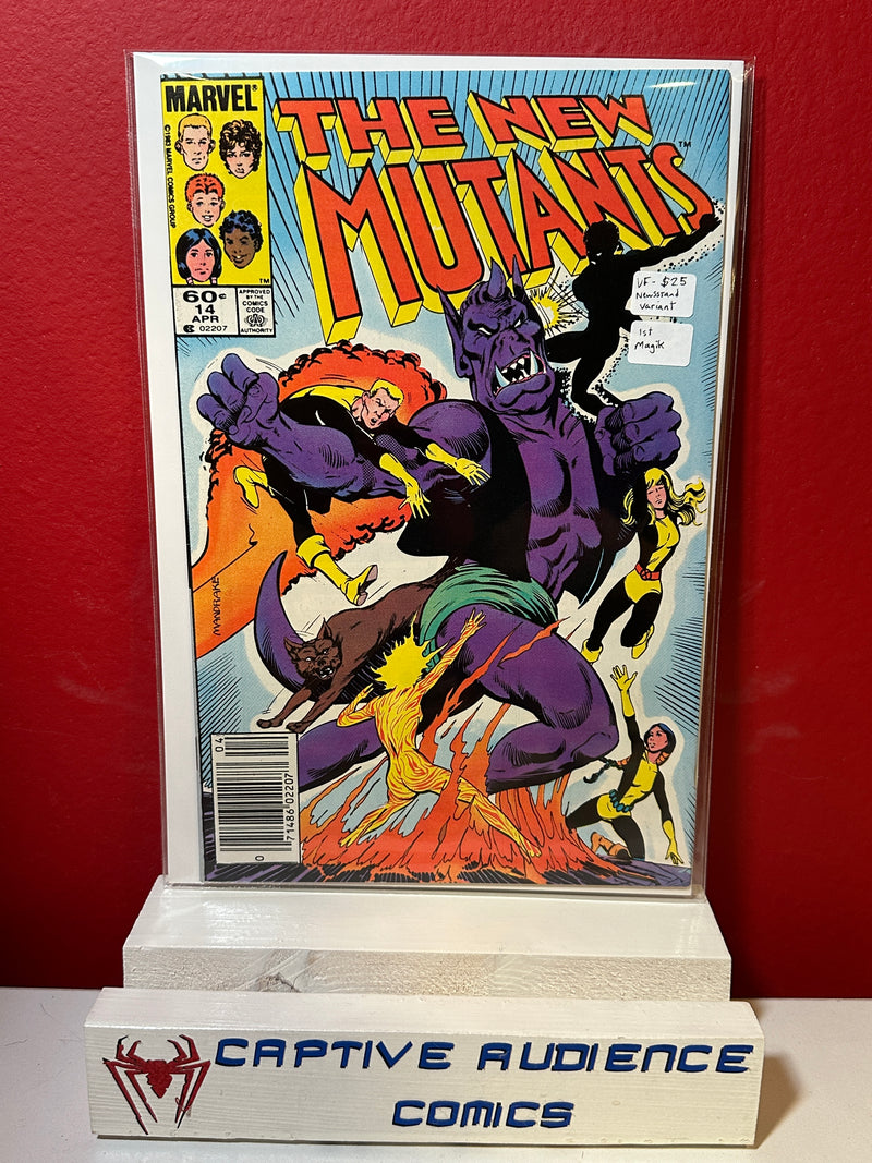 New Mutants, Vol. 1 #14 - Newsstand Variant - 1st Magik - VF-